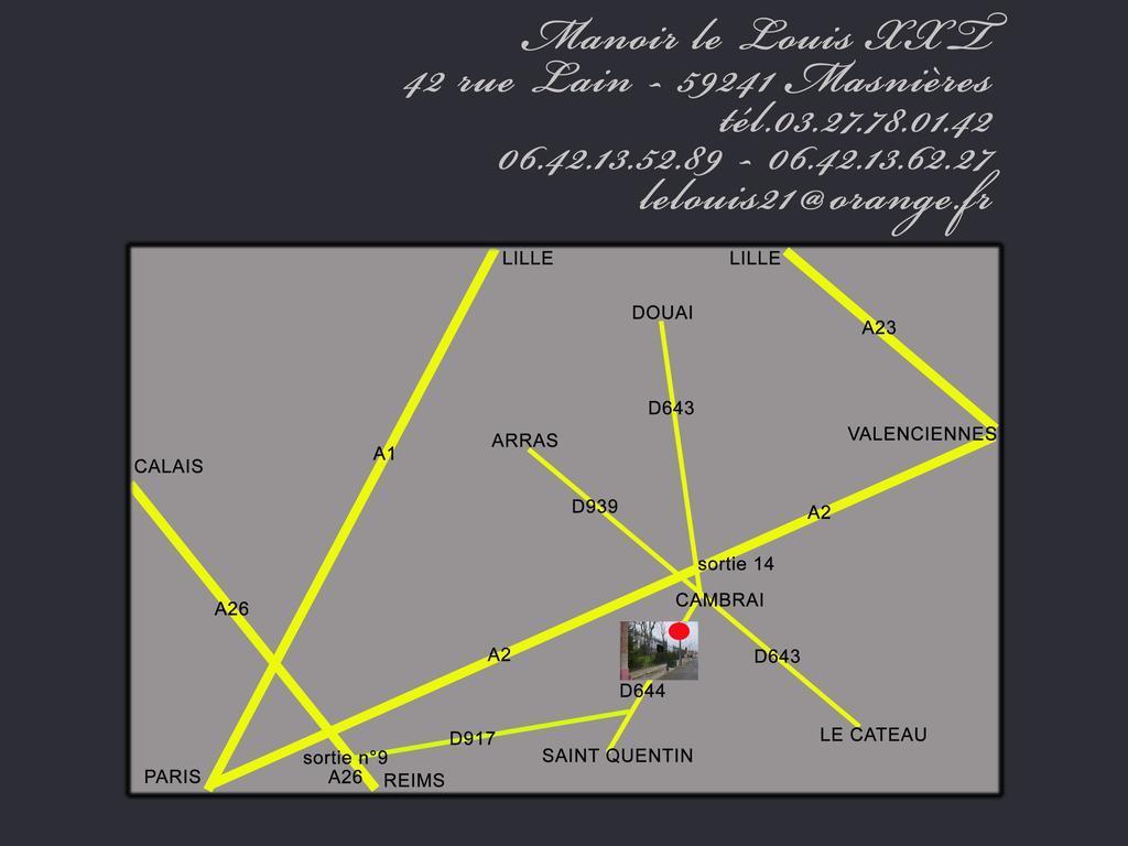Manoir Le Louis Xxi Masnieres